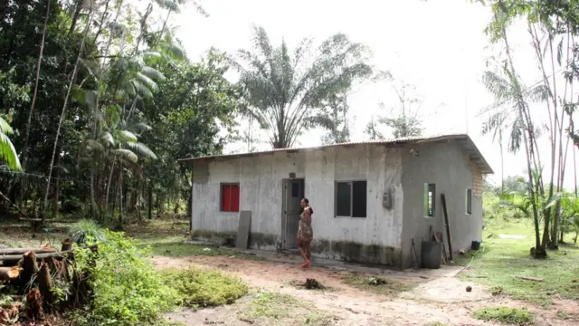 Margarete Costa Barbosa na Comunidade Quilombola do Abacatal (PA)