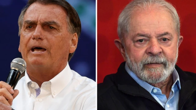 Jair Bolsonaro e Luiz Inácio Lula da Silva