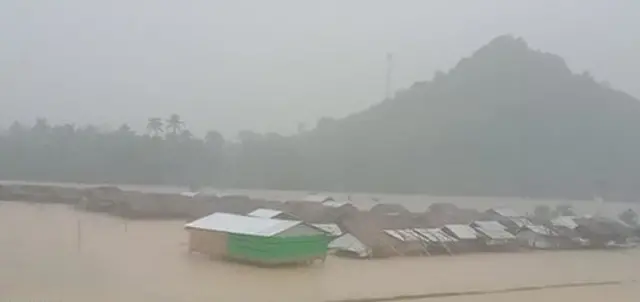 ရေနစ်မြုပ်သွားတဲ့အိမ်ထောင်စုပေါင်း ၁၀၀ ကျော်ကို ယာယီနေရာပြောင်းရွှေ့ပေး