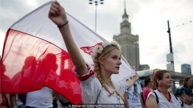In 1944, the people of Warsaw started an uprising against the Nazis, an event that's commemorated every August (Credit: Aleksander Kalka/NurPhoto/Getty Images)