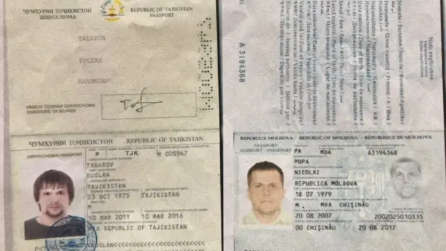 Passport scans were given to gain access to the site in the Czech Republic