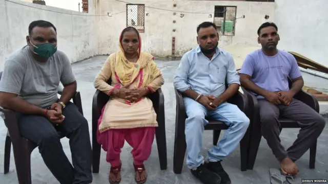 वंदना कटारिया का परिवार