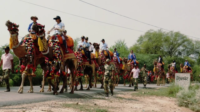 இந்த ஒட்டக ஊர்வலம் அக்டோபர் இரண்டாம் தேதியன்று அட்டாரி-வாஹா எல்லைப் பகுதியை சென்றடையும். அப்போது ஊர்வலம் மொத்தம் 1368 கிலோ மீட்டர் தொலைவு பயணத்தை நிறைவு செய்யும்.