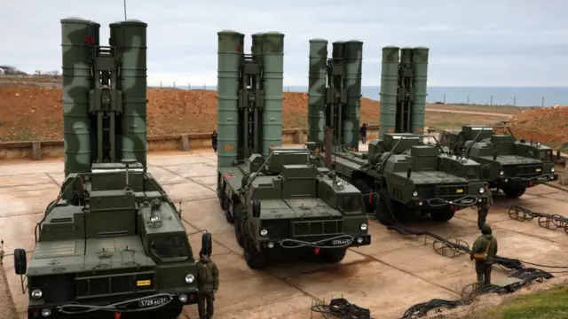 Система ПВО С-400 в Севастополе