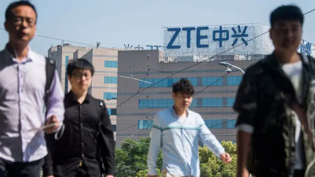 ZTE sign