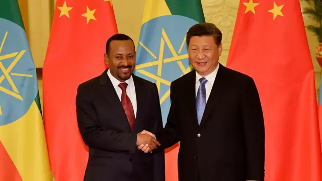 阿比和习近平2019年4月在北京