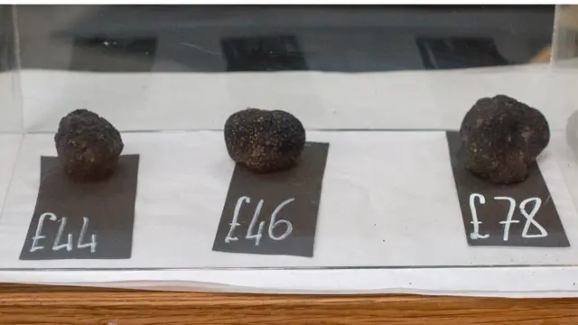 Английские трюфеля на рынке в Лондоне