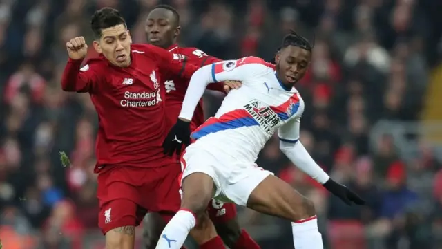 Liverpool na Crystal Palace