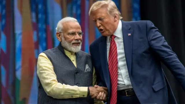 નરેન્દ્ર મોદી અને ટ્રમ્પ