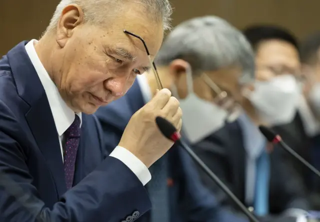 这是疫情后耶伦与刘鹤首次面谈，会谈约两个半小时。