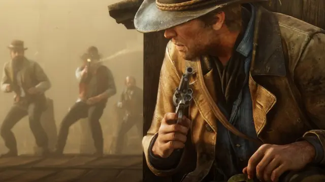 Escena de Red Dead Redemption 2