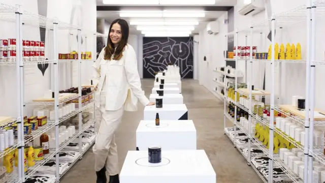 Jules Miller in her New York store