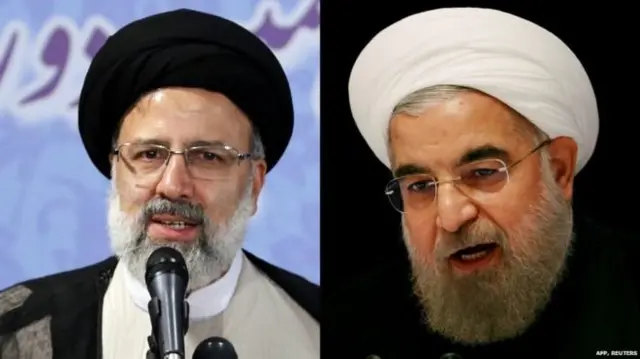 इब्राहिम रईसी, हसन रुहानी