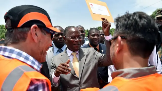 Presidente interiono Jocelerme Privert