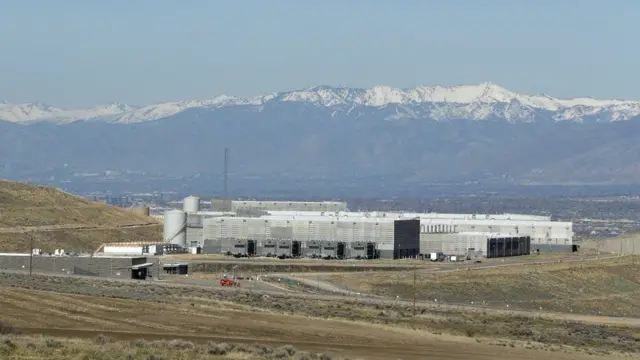 உட்டாவில் உள்ள தரவு மையம், அமெரிக்க தேசிய பாதுகாப்பு மையத்தால் பயன்படுத்தப்படுகிறது