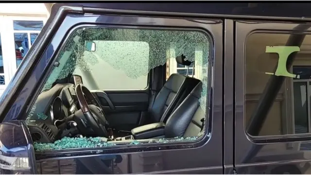 Ọkọ Sunday Igboho ti wọn bajẹ