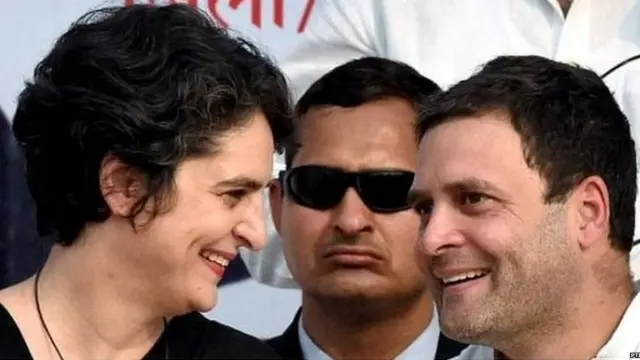 राहुल गांधी, प्रियंका गांधी