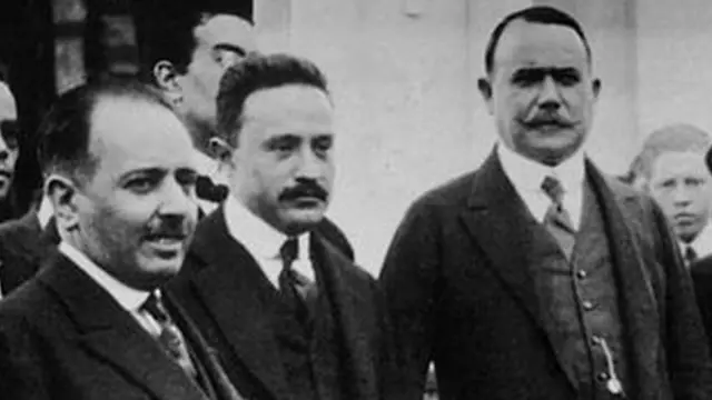 Alberto J. Pani con Plutarco Elías Calles