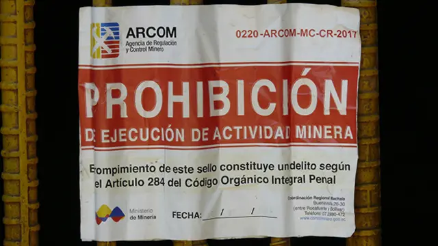Letrero de prohibición