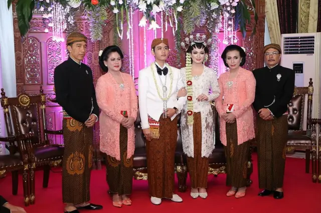 Joko Widodo dan keluarga