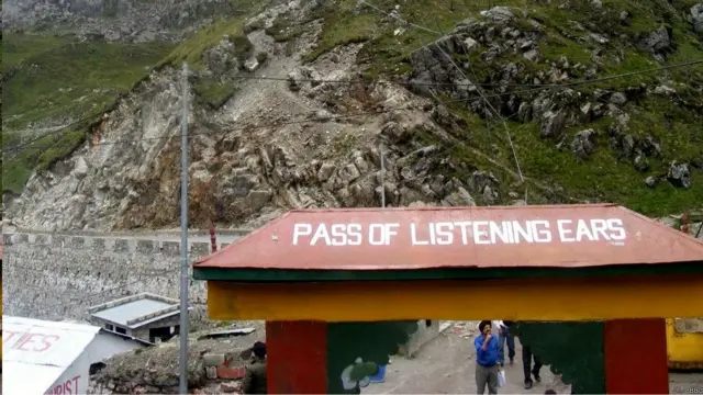 નાથુ લા ઘાટની તસવીર