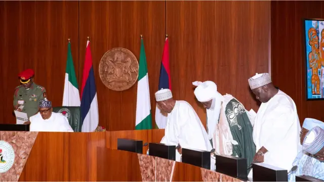 Ziyarar Kanawa fadar Buhari