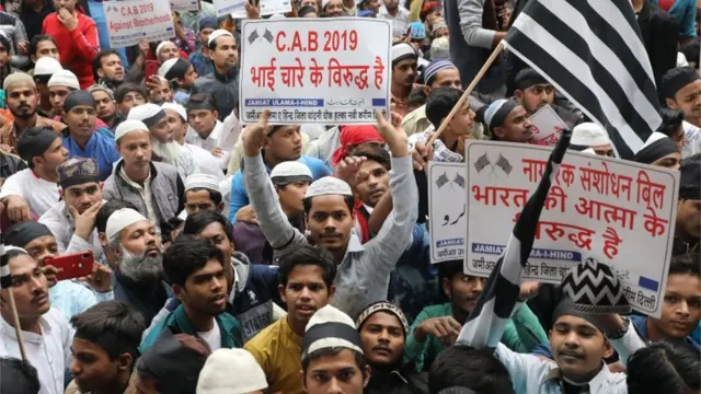 جمیعت کا مظاہرہ