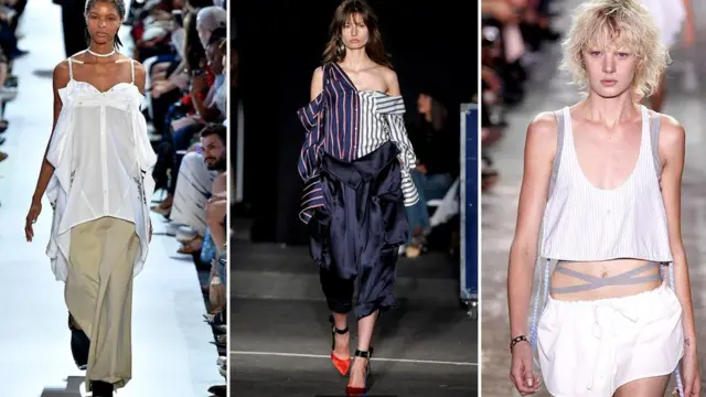 Слева направо: Hood by Air, Monse, Александр Ван