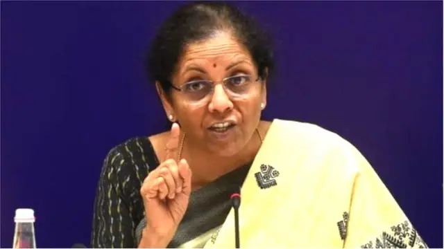 ఆర్థిక మంత్రి నిర్మలా సీతారామన్