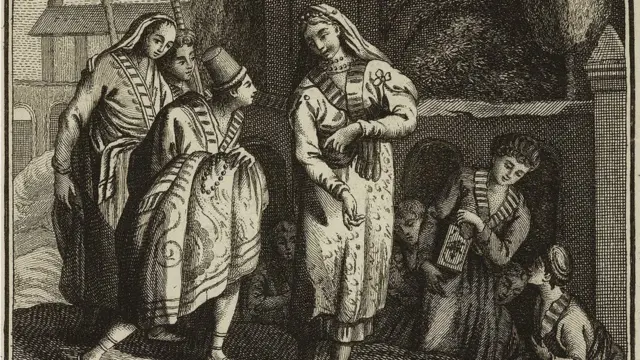 એક વેપારીની વાત સાંભળતાં જહાંઆરા