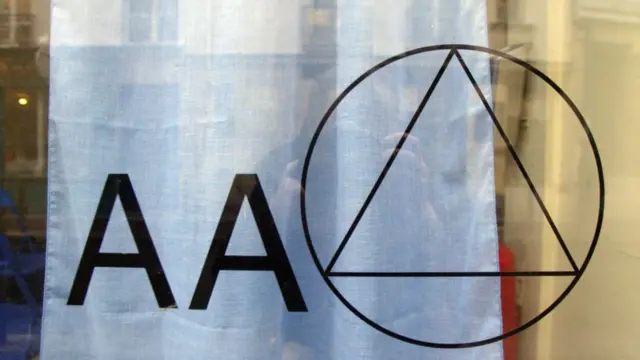 Logo de Alcohólicos Anónimos