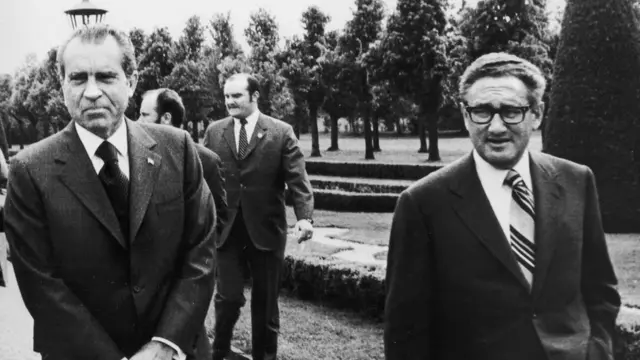 Tổng thống Richard Nixon và Henry Kissinger