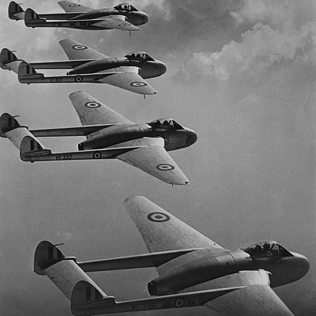 Un jet Vampire