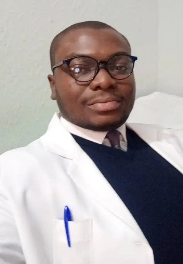 Dr. Duke Onogagamue. A general practitioner (G.P.)