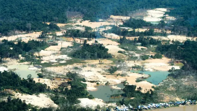 Garimpo na Terra Indígena Yanomami