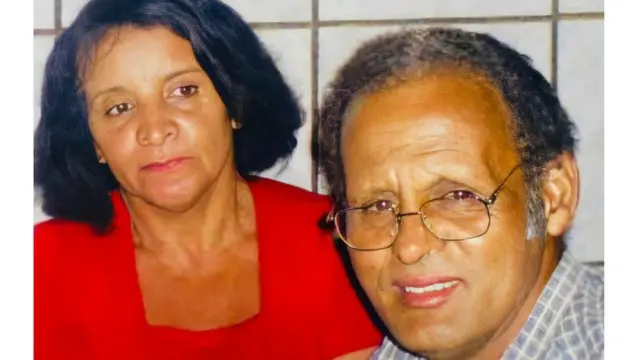 Maria Lopes e o marido, Paulo Alves