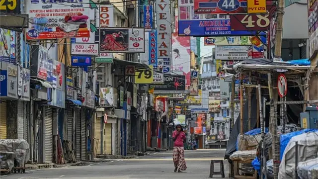 Self lockdown in Sri Lanka