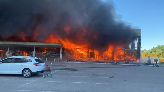 тц пожежа кременчук