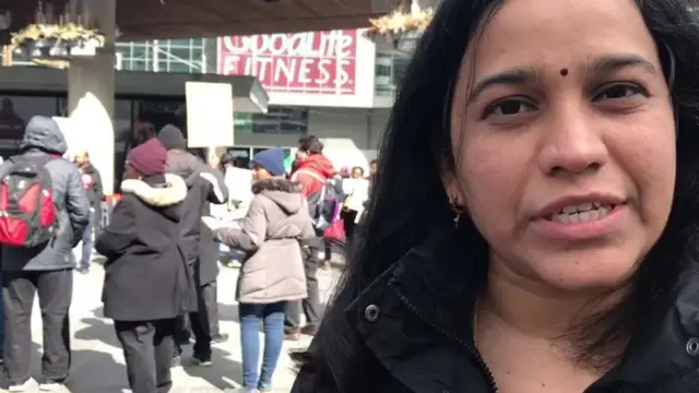 கனடாவில் -7 டிகிரி குளிரில் நடந்த ஸ்டெர்லைட் போராட்டம்