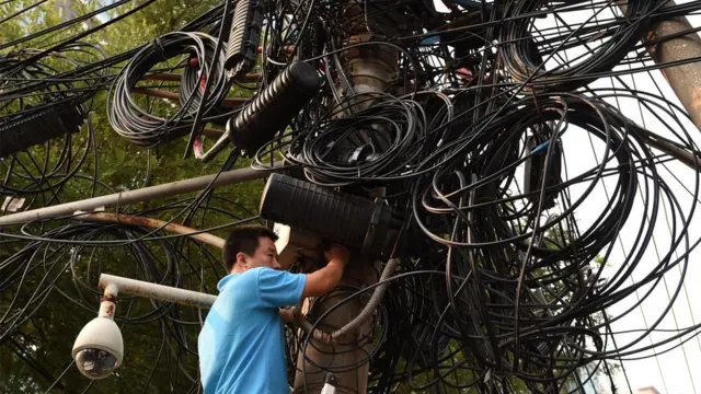 Red eléctrica China