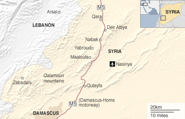 Syria conflict: 'Unprecedented' assault on Zabadani - BBC News