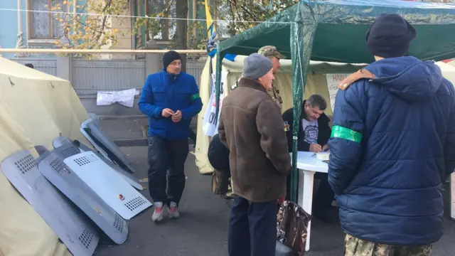 Мітинг під Радою