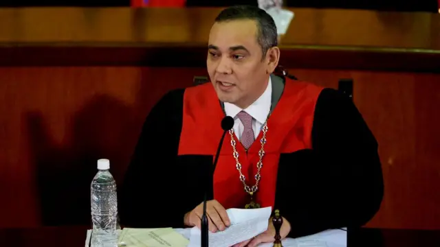 El presidente del TSJ, Maikel Moreno.