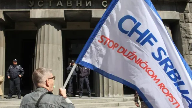 Protest CHF, Beograd 21. mart 2019.