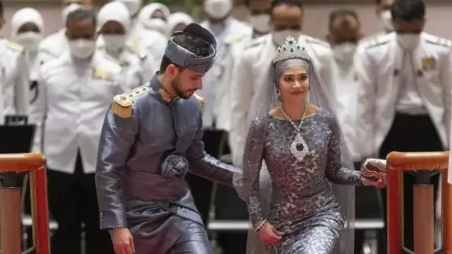 حفل زفاف ابنة سلطان بروناي