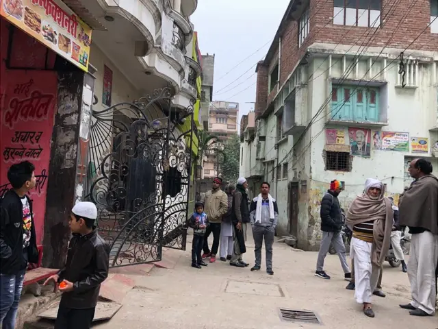 మీనాక్షి చౌక్ ప్రాంతంలోని ముస్లిం నివాసాలు