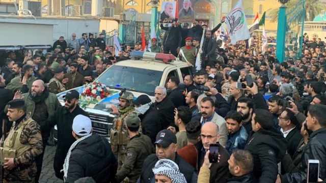 Ana raka gawar Janar Qassem Soleimani