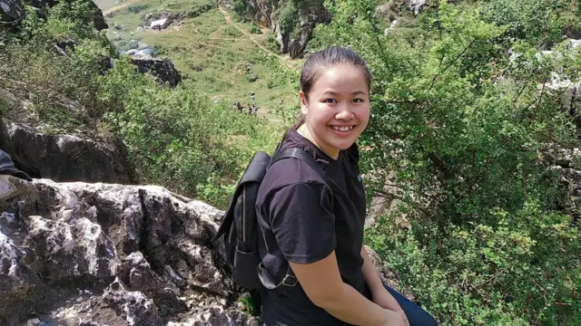 MC khiếm thị Hương Giang
