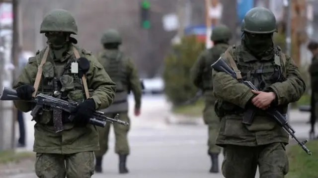 Зеленые человечки в Крыму