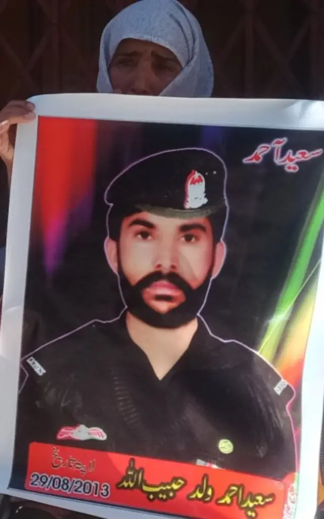 بلوچستان، لیویز، سعید احمد، جبری گمشدگی، لاپتہ افراد